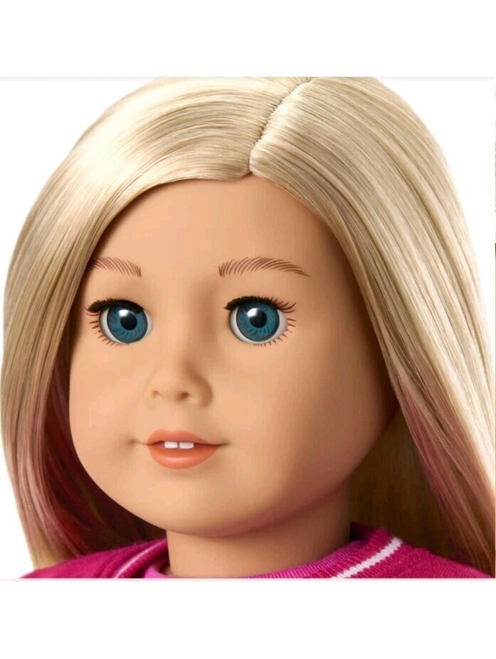 American Girl Doll Truly Me 100 w/Extra T-Shirt Blonde Hair Blue Eyes In Box
